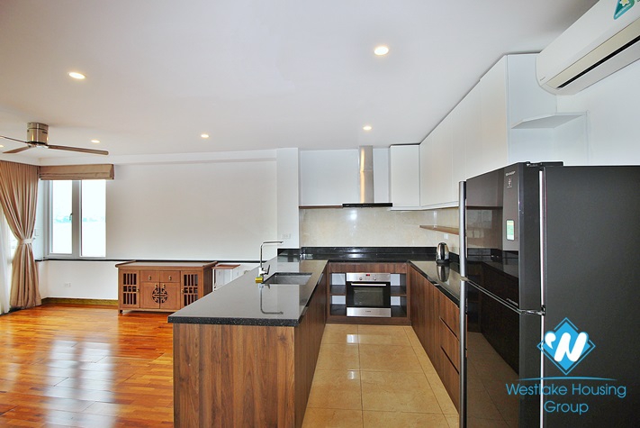 Penthouse apartment for rent with stunning lake view on Quang Khanh, Tay Ho